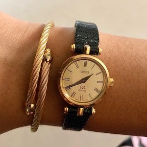 Authentic Gucci 18K Gold Plated Watch